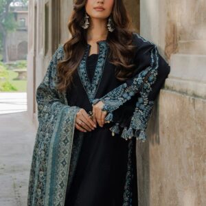 3 Piece Khadar Suit Embroidered