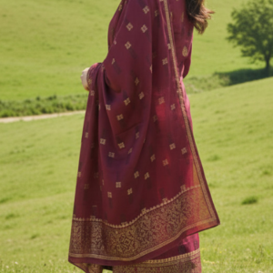 3-Piece Jacquard Lawn